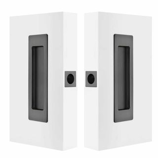 SLIDING DOOR HARDWARE GRAPHITE NICKEL
