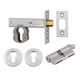 DEADBOLTS BRUSHED CHROME