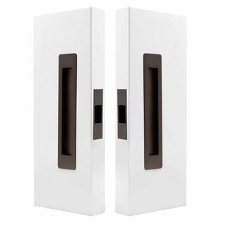 SLIDING DOOR PASSAGE SETS COCOA BRONZE