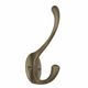 HAT-COAT ROBE HOOKS ROMAN BRASS