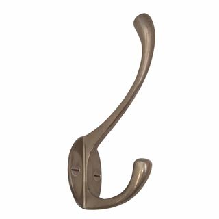 HAT-COAT ROBE HOOKS NATURAL BRONZE