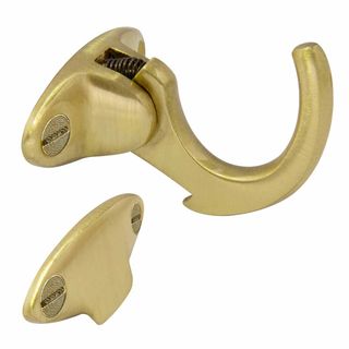 WINDOW SPUR FASTENERS SATIN BRASS