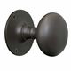 KNOB ON ROSE DARK ROMAN BRASS