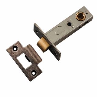 MORTICE LATCHES DISTRESSED NICKEL