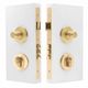 LOCK KITS UNLACQUERED SATIN BRASS