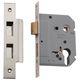 RESIDENTIAL MORTICE LOCKS SATIN NICKEL