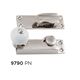 SASH WINDOW FASTENERS POLISHED NICKEL