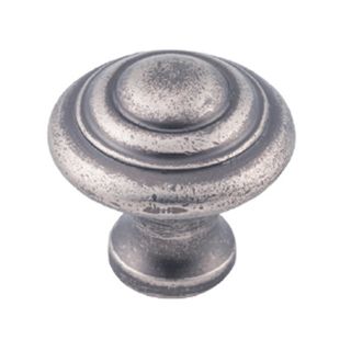 CABINET KNOBS RUMBLED NICKEL