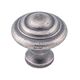 CABINET KNOBS RUMBLED NICKEL