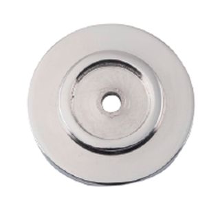 CABINET KNOB BACKPLATES POLISHED NICKEL