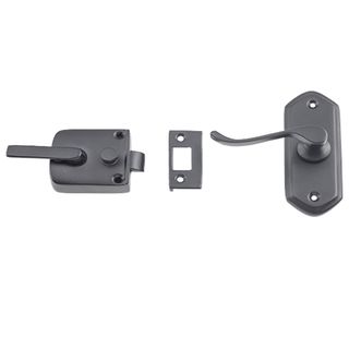 SCREEN DOOR LATCHES MATT BLACK