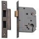 RESIDENTIAL MORTICE LOCKS RUMBLED NICKEL