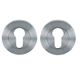EURO ESCUTCHEONS BRUSHED NICKEL