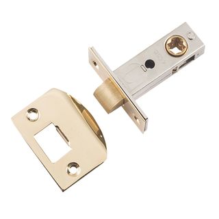 MORTICE LATCHES POLISHED BRASS