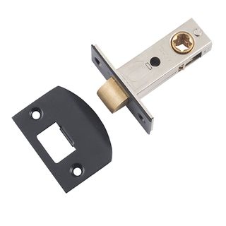 MORTICE LATCHES MATT BLACK