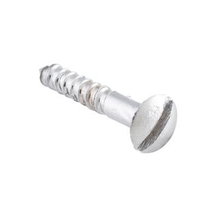 WOOD SCREWS SATIN CHROME