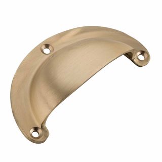 HOODED PULLS SATIN BRASS