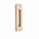 FLUSH PULLS SATIN BRASS