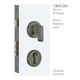 LATCHING LOCK KITS GRAPHITE NICKEL