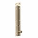 BARREL BOLTS LONG THROW SATIN BRASS
