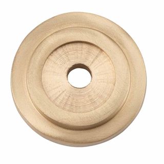 CABINET KNOB BACKPLATES SATIN BRASS