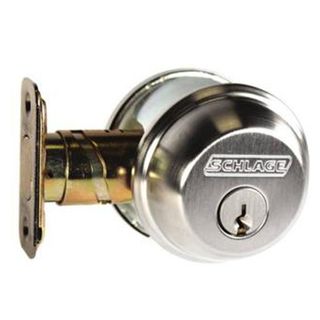 DEADBOLTS CHROME PLATE