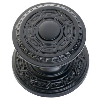 DOOR CENTRE KNOBS MATT BLACK