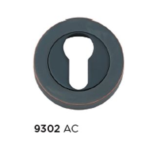 ESCUTCHEONS & TURNS ANTIQUE COPPER