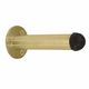 DOOR STOPS MATT SATIN BRASS