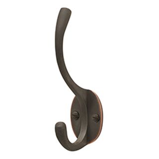 HAT-COAT ROBE HOOKS OIL RUBBED BRONZE