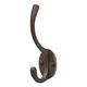 HAT-COAT ROBE HOOKS OIL RUBBED BRONZE