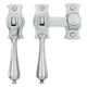 FRENCH DOOR FASTENERS CHROME PLATE