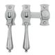 FRENCH DOOR FASTENERS SATIN CHROME