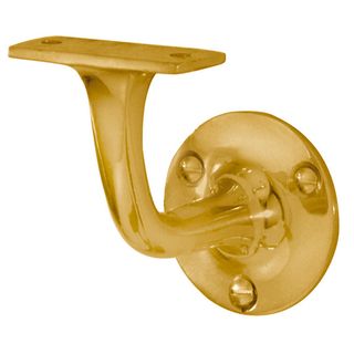 BANNISTER BRACKETS POLISHED BRASS