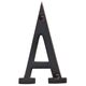 LETTERS & NUMBERS OIL RUBBED BRONZE