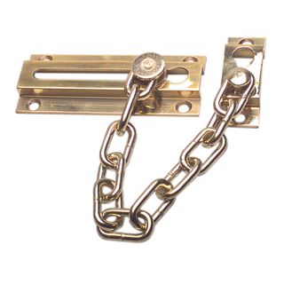 SECURITY CHAIN POLISHED BRASS