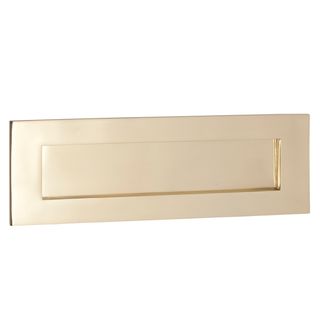 LETTER PLATES POLISHED BRASS