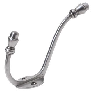 HAT-COAT ROBE HOOKS POLISHED METAL