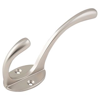 HAT-COAT ROBE HOOKS SATIN NICKEL