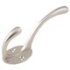 HAT-COAT ROBE HOOKS SATIN NICKEL