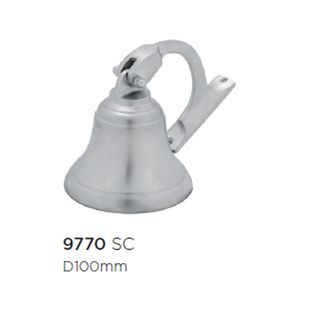 SHIPS & HAND BELLS SATIN CHROME