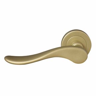 DOOR FURNITURE MATT BRASS