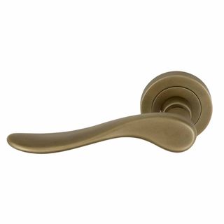 DOOR FURNITURE ROMAN BRASS