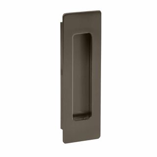 FLUSH PULLS SATIN GRAPHITE