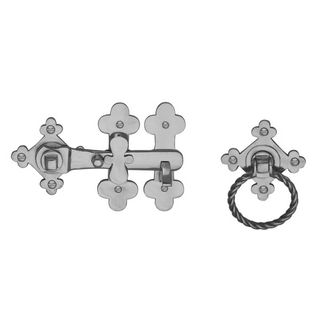 GATE HARDWARE SATIN CHROME