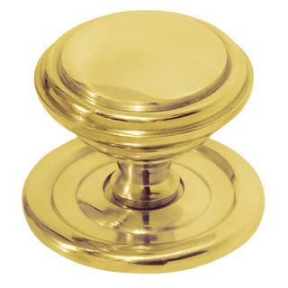 CABINET KNOBS POLISHED BRASS