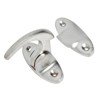 WINDOW SPUR FASTENERS SATIN CHROME