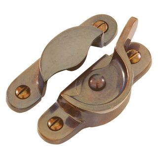 SASH WINDOW FASTENERS FLORENTINE BRONZE