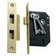 RESIDENTIAL MORTICE LOCKS POLISHED BRASS