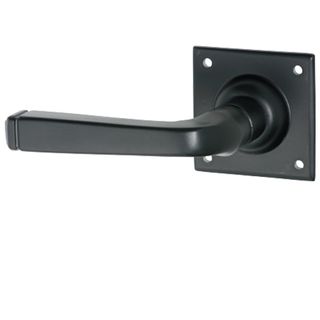 LEVER ON ROSE MATT BLACK